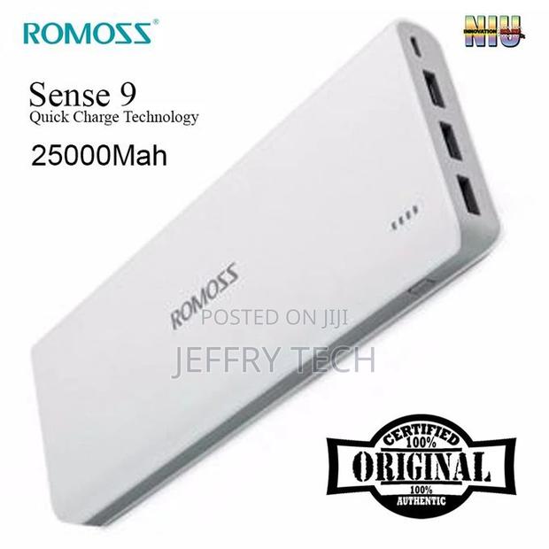 Romoss Sense 9 25000mah Fast Power Bank With 3 USB OUTPUT - thumbnail 2