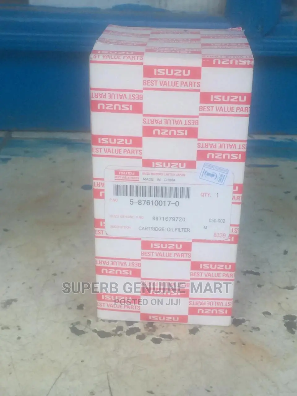 Oil Filter Isuzu Dmax 4JJ1