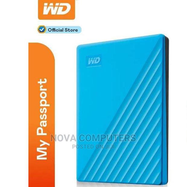 WD My Passport 2TB - Sky Blue - main view