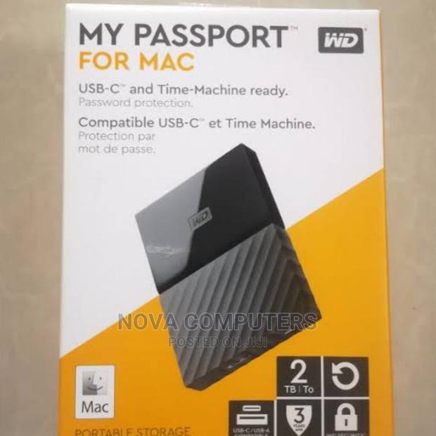 WD My Passport 2TB - Black for MAC
