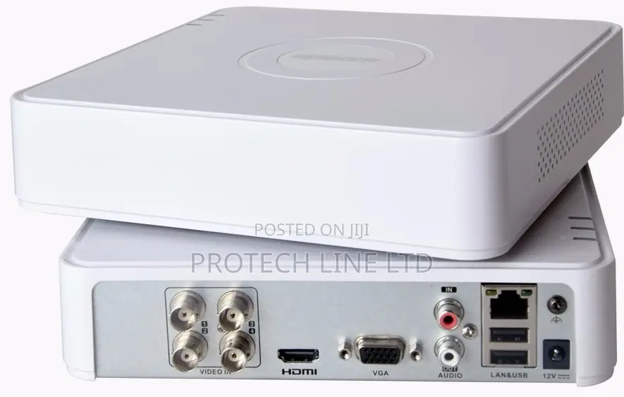 Plastic 4 Channel DVR Hikvision Plastic White 1080p