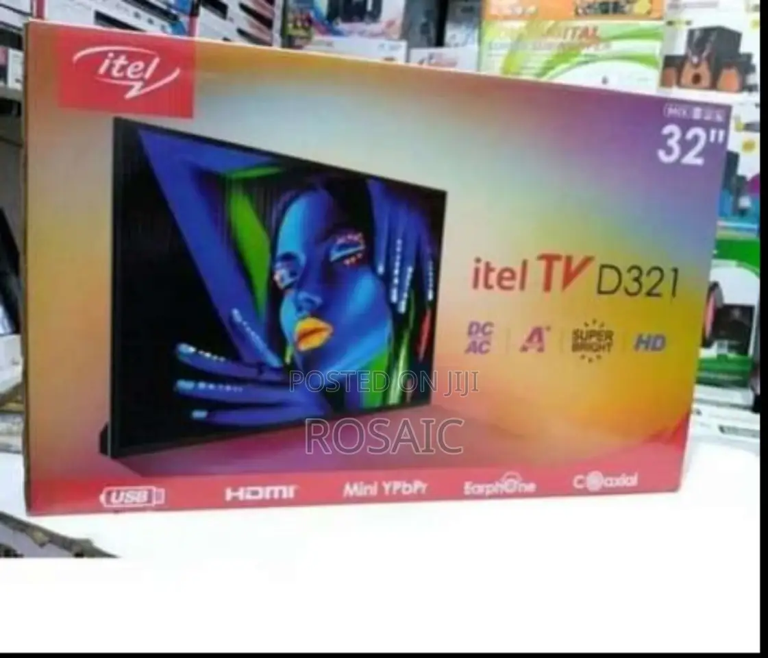 Itel Frameless 32" Digital Led Tv