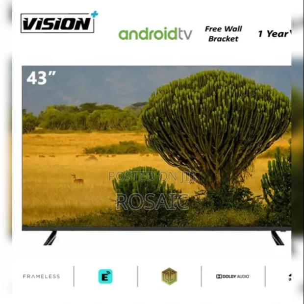 Vision 43 Brand New Tv Frameless
