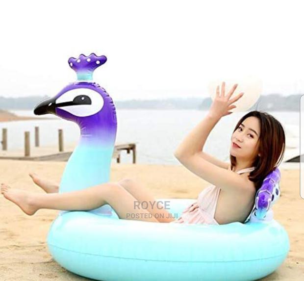 Peacock Inflatable Floater_75*75cm - thumbnail 5