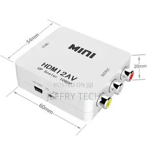 HDMI to AC Av RCA 3RCA Cvbs Composite Video Audio Converter