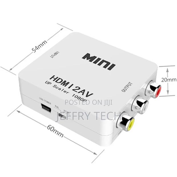 HDMI to AC Av RCA 3RCA Cvbs Composite Video Audio Converter