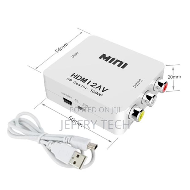 HDMI to AC Av RCA 3RCA Cvbs Composite Video Audio Converter - thumbnail 2