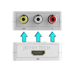 HDMI to AC Av RCA 3RCA Cvbs Composite Video Audio Converter