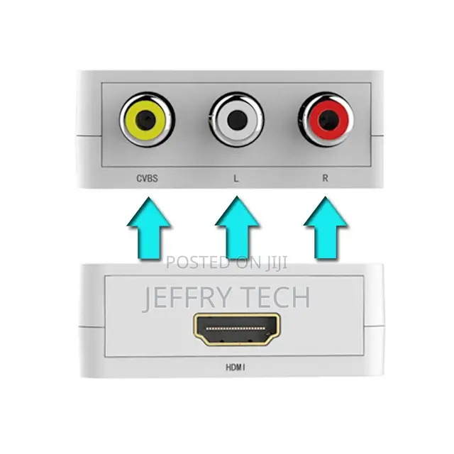 HDMI to AC Av RCA 3RCA Cvbs Composite Video Audio Converter