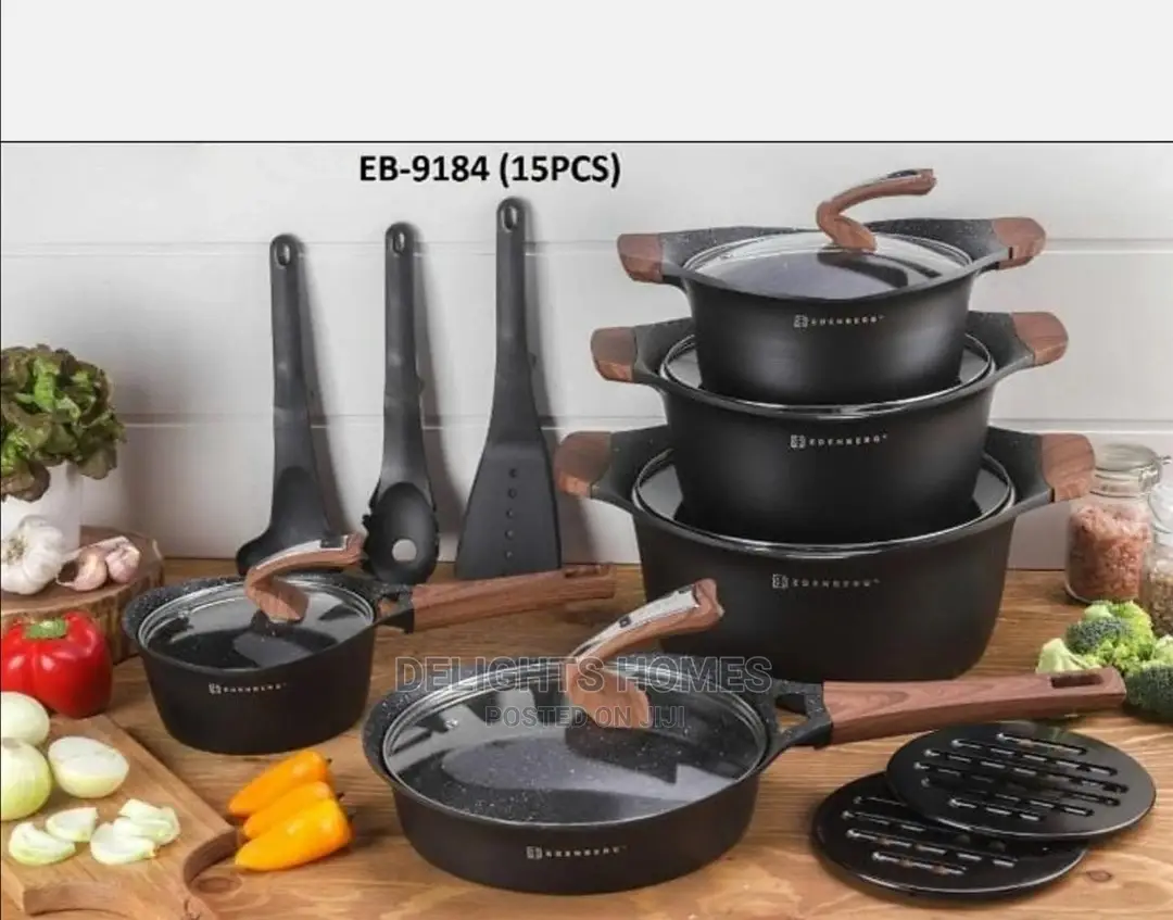 Edenberg 12pcs Non Stick Cookware 8