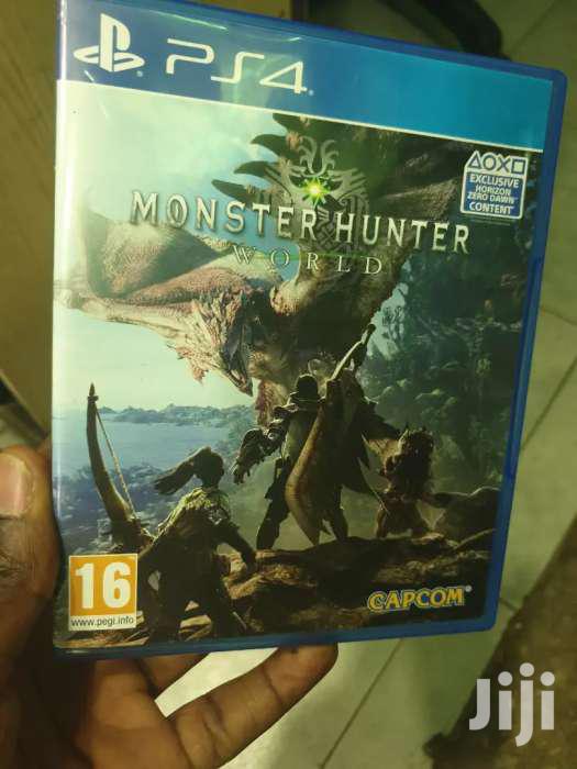 Monster Hunter World Ps4 - main view