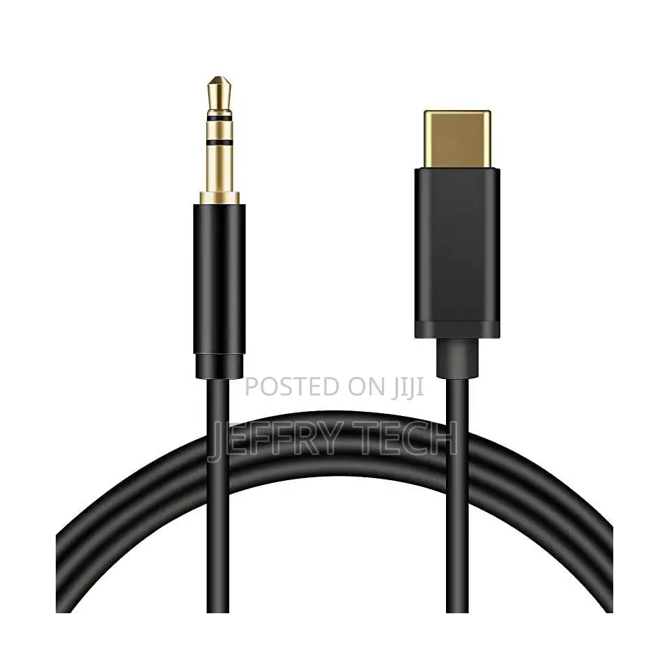 Type C to 3.5mm Audio Aux Jack Adapter USB C Male to 3.5mm M
