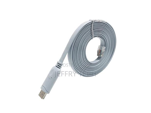 6FT USB Console Cable USB to RJ45 FTDI Chip Serial RS232 Con - thumbnail 3