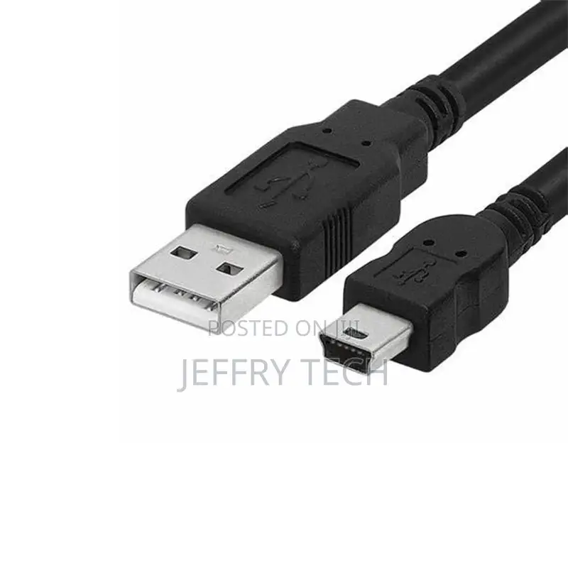 USB 2.0 a Male to 5 Pin Mini USB B Male Cable