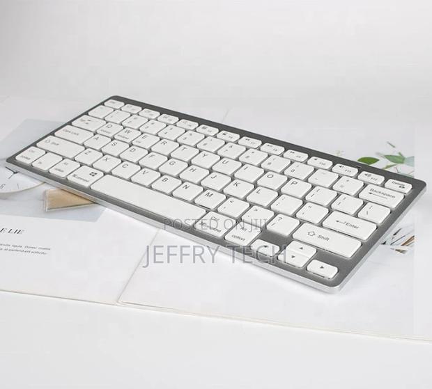 Portable Slim Bluetooth Wireless Keyboard for Apple iPad And - thumbnail 2