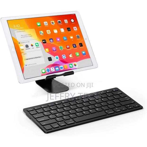 Universal Slim Portable Wireless Bluetooth Keyboard for iPad - thumbnail 2