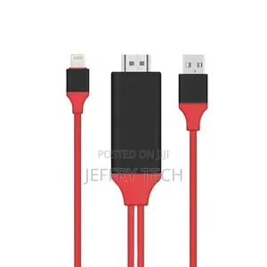 For iPhone Mobile Phone 8pin Lightning to TV HDMI Digital AV