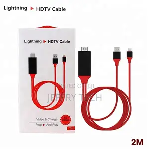 For iPhone Mobile Phone 8pin Lightning to TV HDMI Digital AV