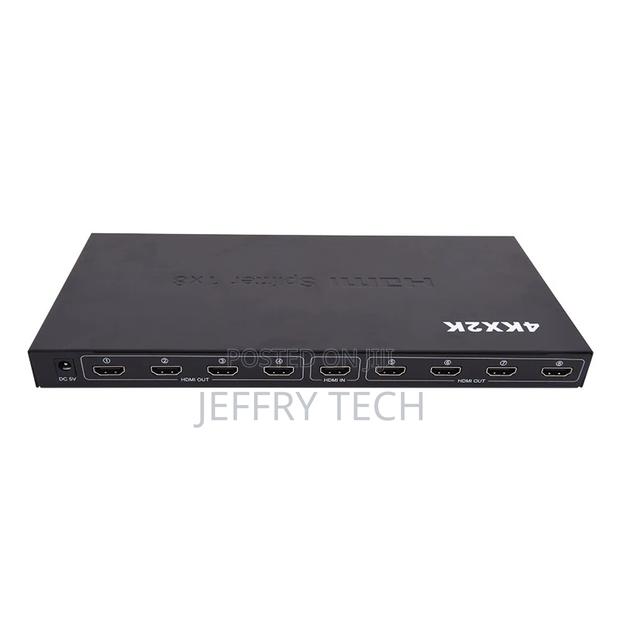 1 Input 8 Output HDMI Splitter UHD HDTV 4kx2k Splitter Audio