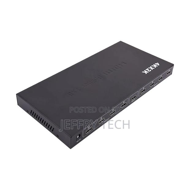1 Input 8 Output HDMI Splitter UHD HDTV 4kx2k Splitter Audio - thumbnail 2