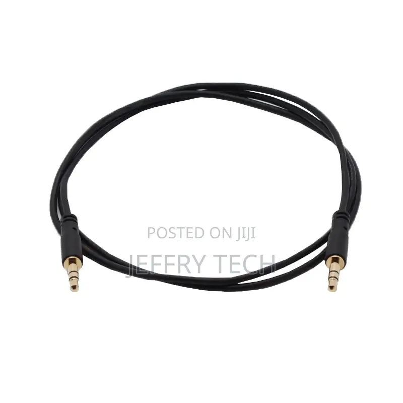 Stereo Audio Video Cable 3.5mm 3 Pole Gold-Plated Male to Ma
