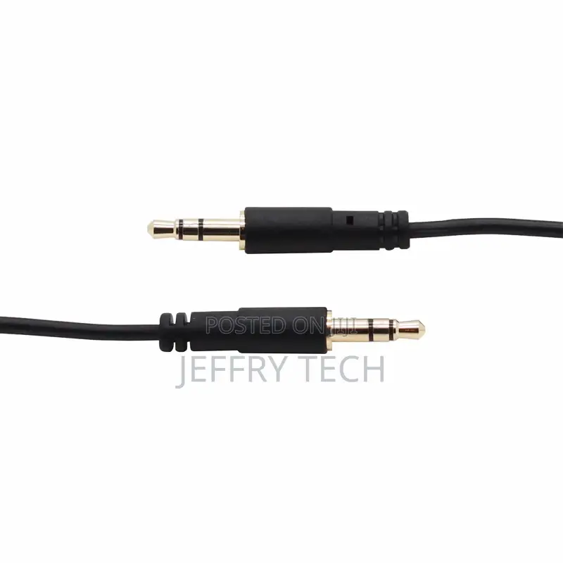 Stereo Audio Video Cable 3.5mm 3 Pole Gold-Plated Male to Ma