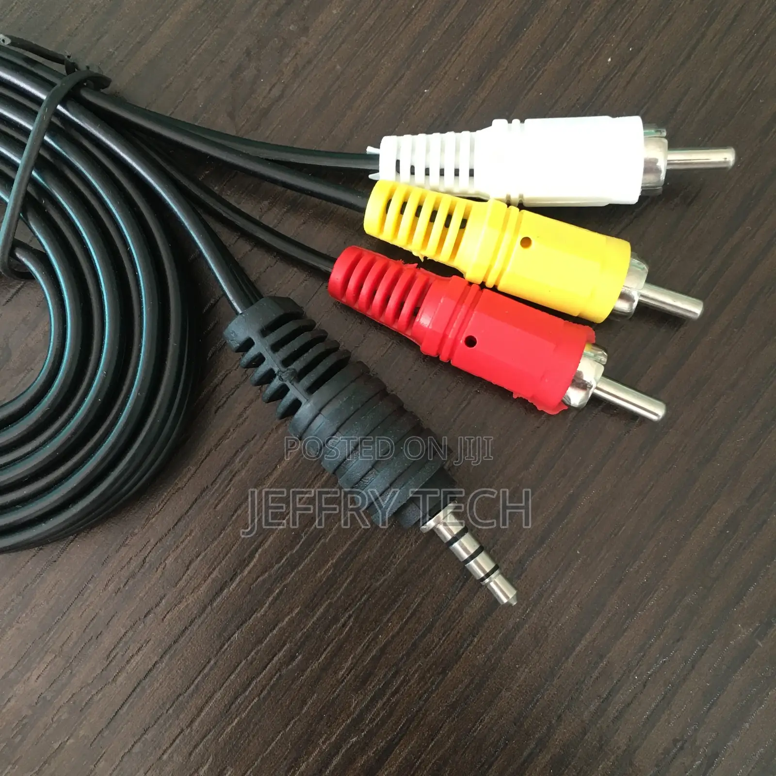 3.5 Mm to Rca Av Camcorder Video Cable Plug Stereo Audio Vi