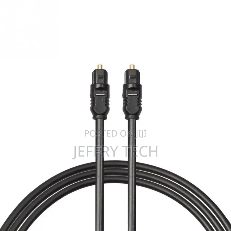 1M TV Digital Gold Connector Optical Fiber Toslink Audio Cab