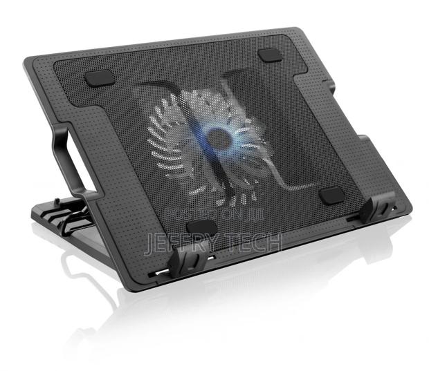 2 Usb Ports Height Adjustable Laptop Cooling Pad Usb Cable - main view