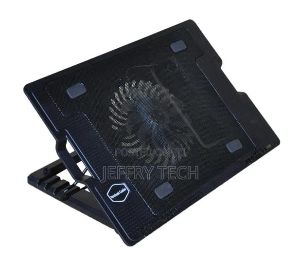 2 Usb Ports Height Adjustable Laptop Cooling Pad Usb Cable - thumbnail 2