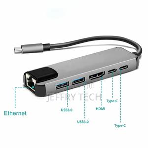 USB C HUB to Multi USB 3.0 HDMI Adapter Dock for Macbook Pro - thumbnail 2