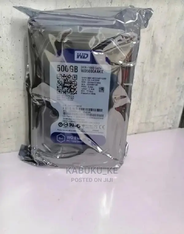 WD 500gb Cctv/ Desktop Internal Hard Drive