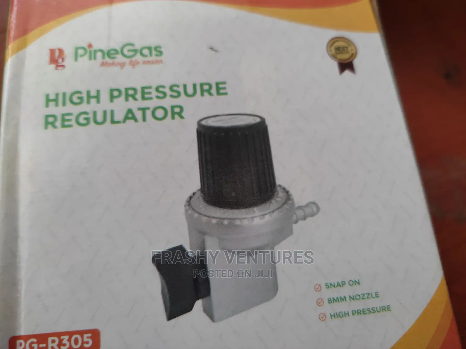 The High Pressure Regulator.