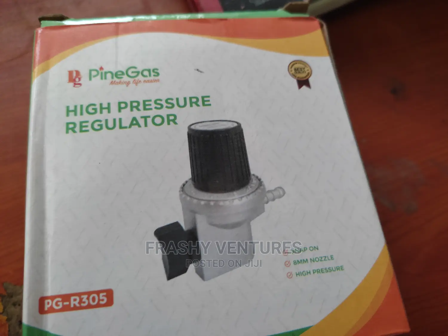 The High Pressure Regulator.