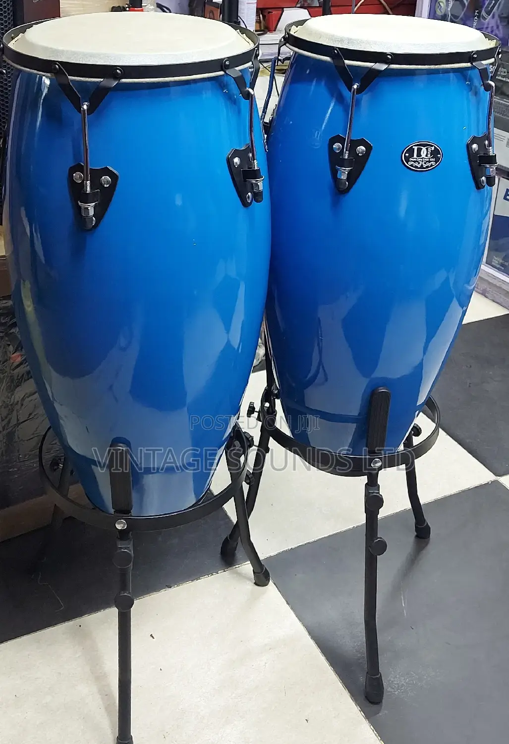 11" 12" Pair Full Sized Entry Level Conga Drum.