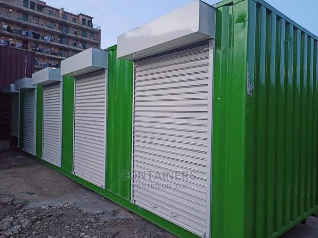 40ft Shiping Container Converted Into Business Stalls - main view