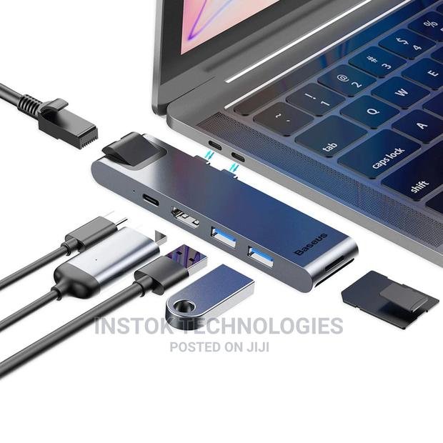 Baseus Metal Gleam Series 9-In-1 Multifunctional Type-C HUB - thumbnail 2