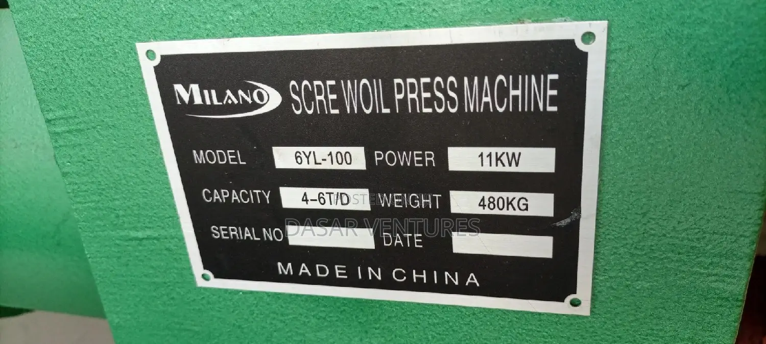 Oil Press Machine 6YL Series