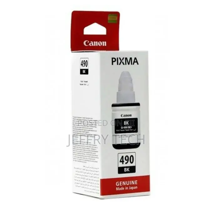 Canon Ink Cartridge GI-490 PGBK (Black)