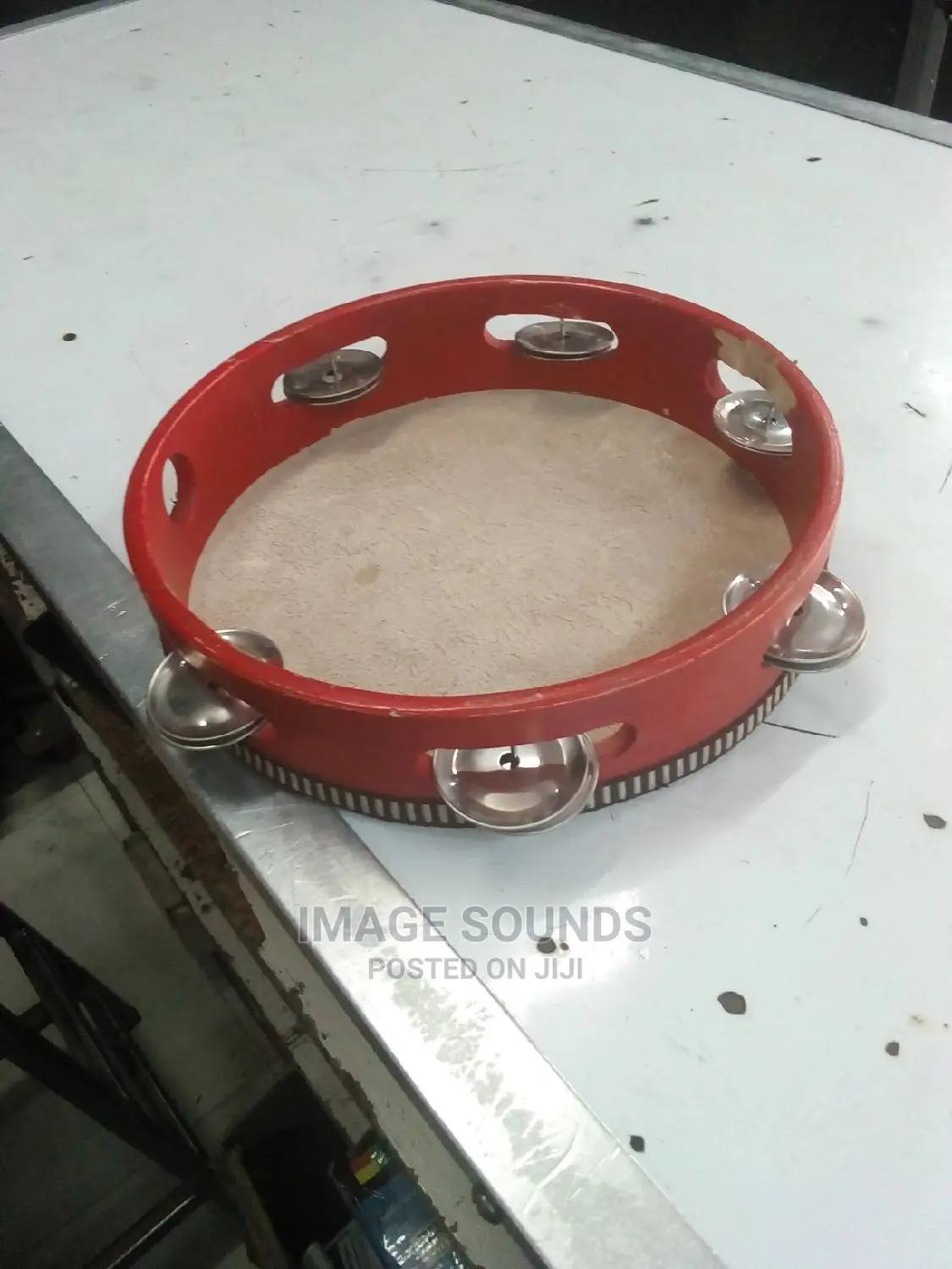 Wooden Tumborine 8"