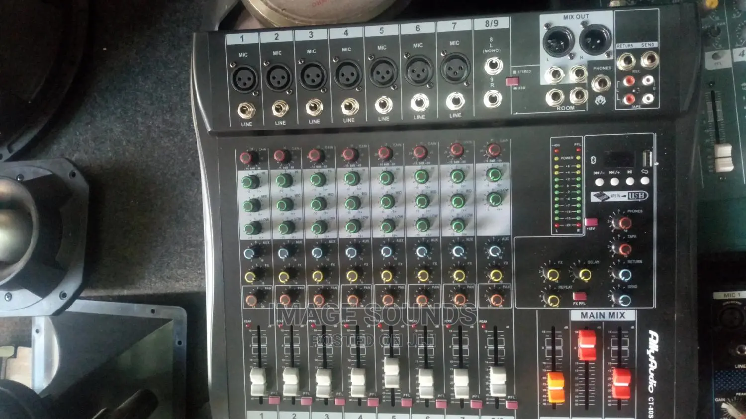 Flat Plain Mixer 8ch
