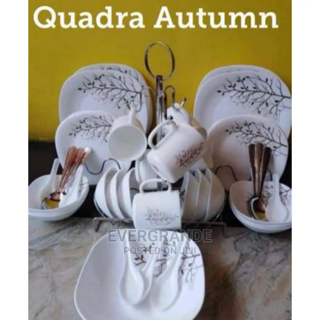 39pc Quadra Dinner Set