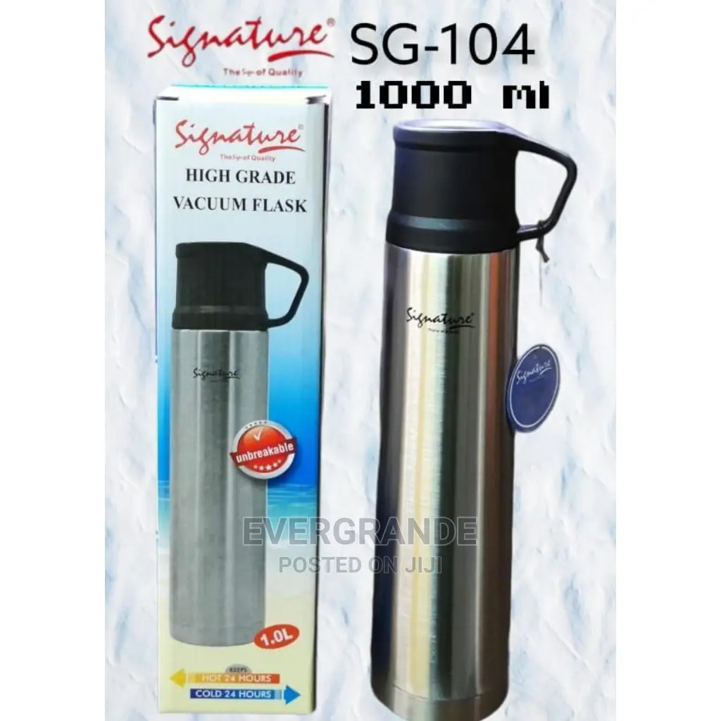 1000ml Unbreakable Vacuum Bottles Signatire 999 Kshs