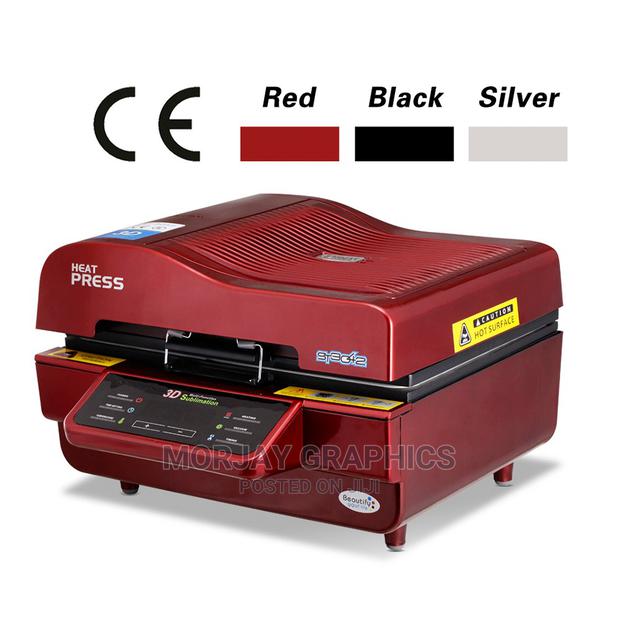 110v/220v 3D Vacuum Heat Transfer Press Machine - main view