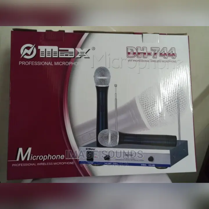 Wireless Microphone Max- 744
