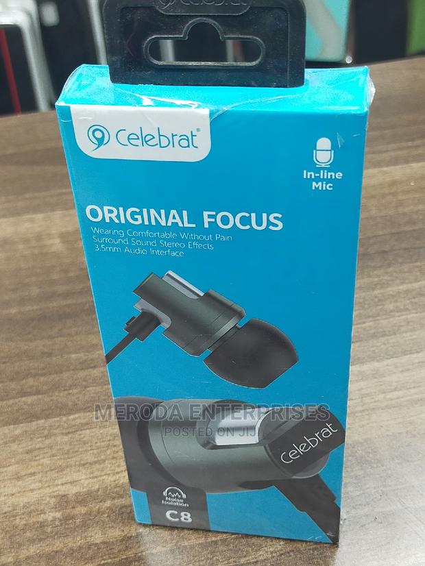 Celebrat C8 Wired Earphones - thumbnail 3