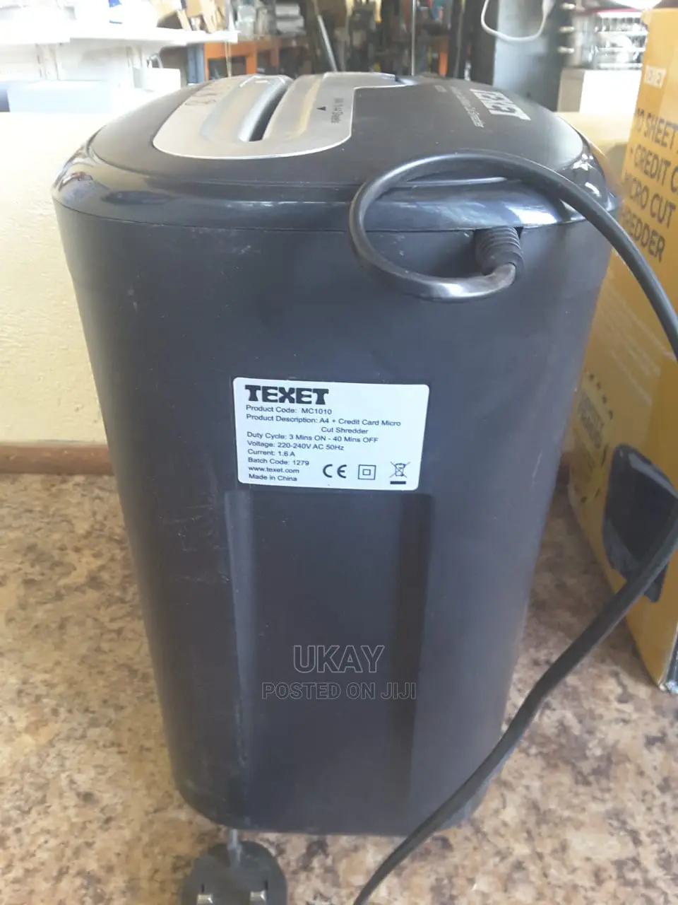 UK-10 Sheet A4 Shredder