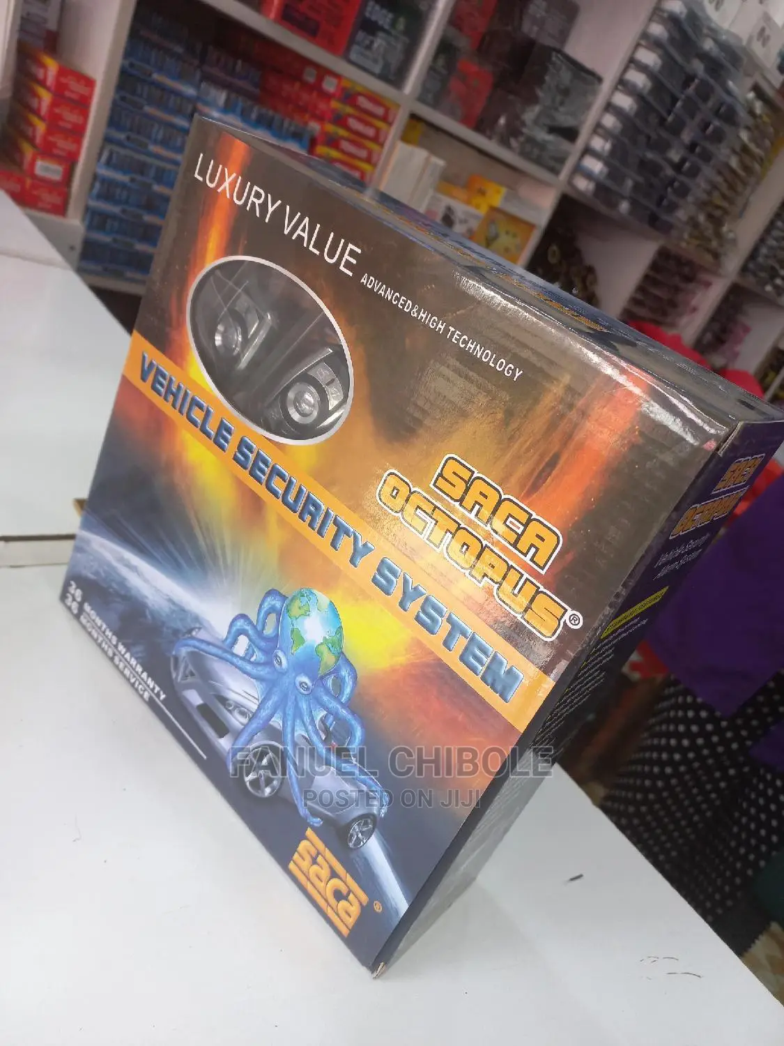 New Octopus Car Alarm With Cut Out,Free Installation