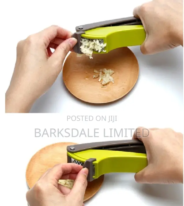 Manual Garlic Press Kitchen Garlic Crusher Mincer Grater