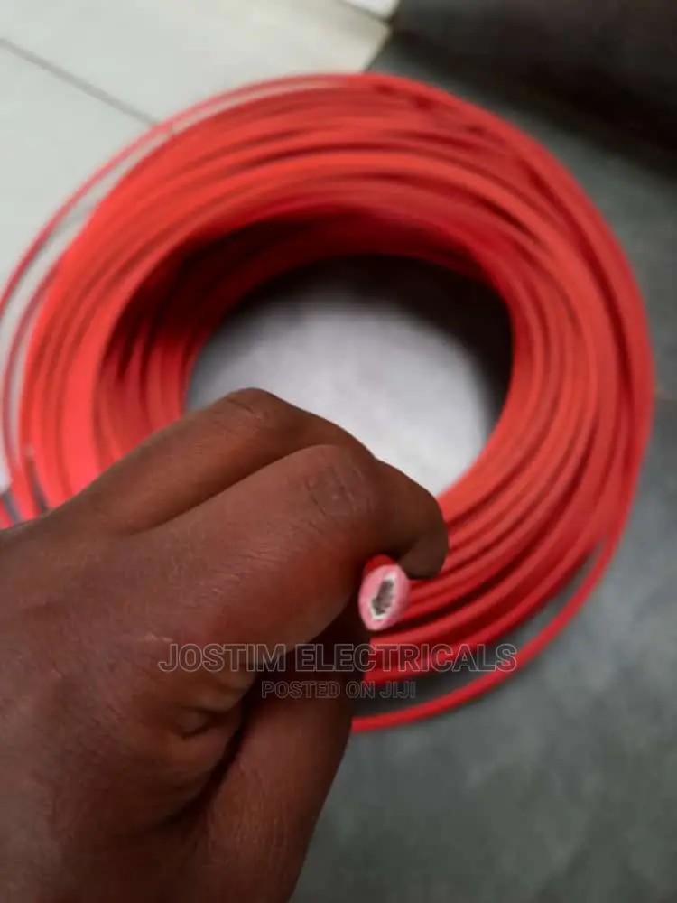 Solar Wire 6.0mm Red and Black